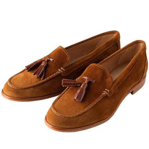 tan suede loafers ladies.